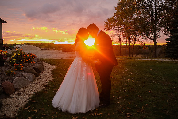 Milford Hills Fall Wedding - Memory Lane Photography by Jessica Lane - WI Wedding Photographer