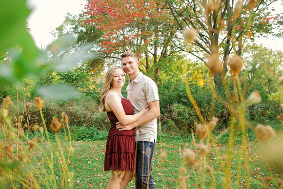 Waukesha Fall Engagement Session - WI Wedding Photographer Memory Lane Photography by Jessica Lane
