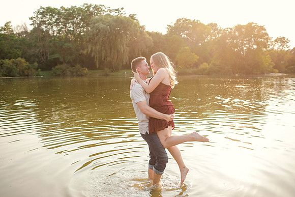Waukesha Fall Engagement Session - WI Wedding Photographer Memory Lane Photography by Jessica Lane